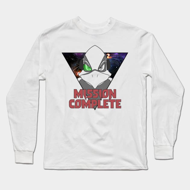 Falco Lombardi - Mission Complete Long Sleeve T-Shirt by IamKiDSiD